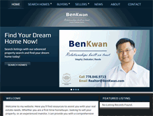 Tablet Screenshot of benkwan.com